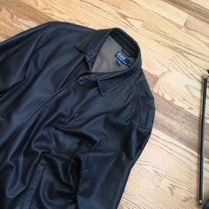 Polo Classic Napa Leather Jacket XXL